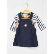 ELLE EST OU LA MER - Ensemble robe bleu en coton - Fille - Taille TU - Modz