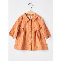 MOULIN ROTY - Robe mi-longue orange en coton - Fille - Taille TU - Modz
