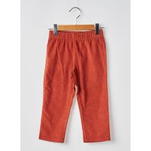 MOULIN ROTY - Pantalon droit orange en coton - Fille - Taille TU - Modz