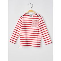 ELLE EST OU LA MER - T-shirt rouge en coton - Enfant - Taille TU - Modz