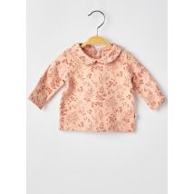 MOULIN ROTY - T-shirt rose en coton - Fille - Taille TU - Modz