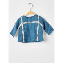 MOULIN ROTY - Top bleu en coton - Fille - Taille TU - Modz