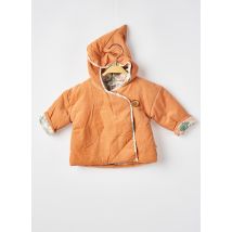 MOULIN ROTY - Manteau court orange en coton - Fille - Taille TU - Modz