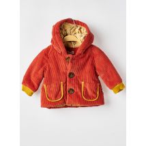 MOULIN ROTY - Manteau court orange en coton - Fille - Taille TU - Modz