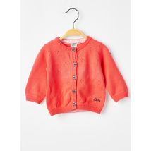 ELLE EST OU LA MER - Gilet manches longues rose en coton - Fille - Taille TU - Modz