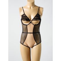 AJOUR - Corset noir en nylon - Femme - Taille 38 - Modz