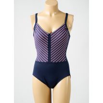 MIRACLESUIT - Maillot de bain 1 pièce bleu en polyamide - Femme - Taille 40 - Modz