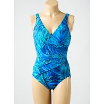 MIRACLESUIT - Maillot de bain 1 pièce bleu en polyamide - Femme - Taille 40 - Modz