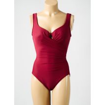 MIRACLESUIT - Maillot de bain 1 pièce rouge en polyamide - Femme - Taille 40 - Modz