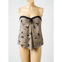 AMORESSA - Top de bain marron en polyamide - Femme - Taille 40 - Modz