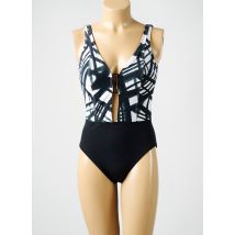 AMORESSA - Maillot de bain 1 pièce noir en nylon - Femme - Taille 40 - Modz