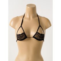 AJOUR - Soutien-gorge noir en polyamide - Femme - Taille 38 - Modz