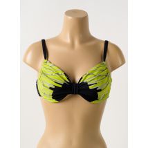 MIRADONNA - Haut de maillot de bain vert en polyamide - Femme - Taille 40 - Modz