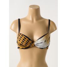 MIRADONNA - Haut de maillot de bain noir en polyamide - Femme - Taille 100C - Modz