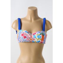 PHAX - Haut de maillot de bain bleu en polyamide - Femme - Taille 36 - Modz