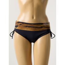 MIRADONNA - Bas de maillot de bain noir en polyamide - Femme - Taille 44 - Modz