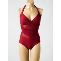 MIRANDA - Maillot de bain 1 pièce rouge en polyamide - Femme - Taille 40 - Modz