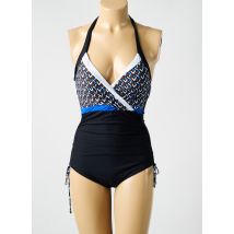 MIRADONNA - Maillot de bain 1 pièce noir en polyamide - Femme - Taille 40 - Modz