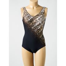 MIRADONNA - Maillot de bain 1 pièce noir en polyamide - Femme - Taille 40 - Modz