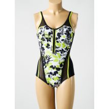 MIRADONNA - Maillot de bain 1 pièce noir en polyamide - Femme - Taille 40 - Modz
