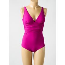 MIRADONNA - Maillot de bain 1 pièce rose en polyamide - Femme - Taille 40 - Modz