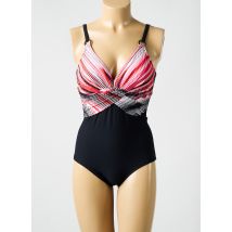 MIRADONNA - Maillot de bain 1 pièce noir en polyamide - Femme - Taille 40 - Modz