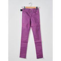 CHEAP MONDAY - Pantalon slim violet en coton - Femme - Taille TU - Modz