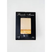 PAMELA MANN - Bas jaune en nylon - Femme - Taille 34 - Modz