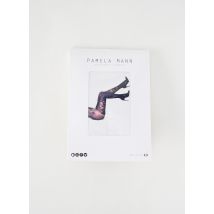 PAMELA MANN - Collants noir en nylon - Femme - Taille TU - Modz