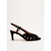 OLIVIA BROWN - Sandales/Nu pieds noir en cuir - Femme - Taille 37 - Modz