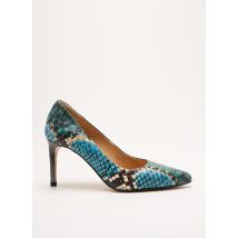 CRÉATIS - Escarpins bleu en cuir - Femme - Taille 36 - Modz