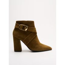 BRUNO PREMI - Bottines/Boots vert en cuir - Femme - Taille 35 - Modz