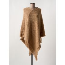 MOLLY BRACKEN - Poncho beige en acrylique - Femme - Taille TU - Modz
