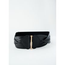 MORGAN - Ceinture noir en cuir - Femme - Taille 38 - Modz