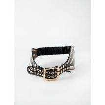 MORGAN - Ceinture noir en polyurethane - Femme - Taille 40 - Modz