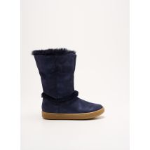 SHOO POM - Bottes bleu en cuir - Fille - Taille 26 - Modz