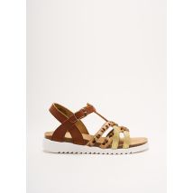 REQINS - Sandales/Nu pieds or en cuir - Fille - Taille 35 - Modz