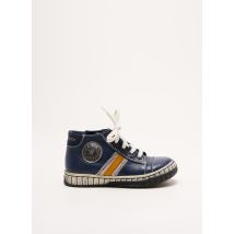 LITTLE MARY - Baskets bleu en cuir - Garçon - Taille 23 - Modz