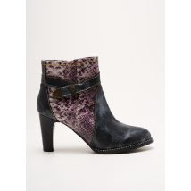 LAURA VITA - Bottines/Boots bleu en cuir - Femme - Taille 39 - Modz
