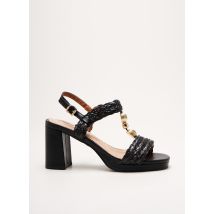 MARIAMARE - Sandales/Nu pieds noir en textile - Femme - Taille 38 - Modz