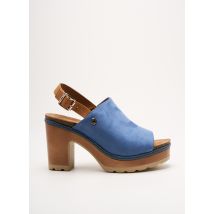 REFRESH - Sandales/Nu pieds bleu en textile - Femme - Taille 41 - Modz