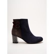 DORKING - Bottines/Boots bleu en cuir - Femme - Taille 37 - Modz