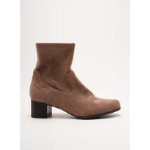 CAPRICE - Bottines/Boots beige en textile - Femme - Taille 37 - Modz