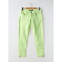 TIFFOSI - Jeans coupe slim vert en coton - Femme - Taille TU - Modz