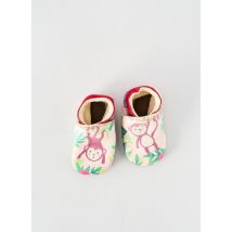 INCH BLUE - Chaussons/Pantoufles beige en cuir - Fille - Taille TU - Modz