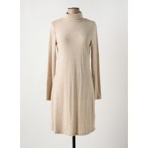 BROADWAY - Robe pull beige en viscose - Femme - Taille 40 - Modz
