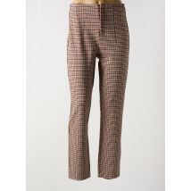 GARCIA - Pantalon droit beige en polyester - Femme - Taille 36 - Modz