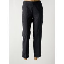 MORGAN - Pantalon 7/8 gris en polyester - Femme - Taille 42 - Modz