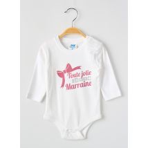JHK - Body lingerie blanc en coton - Enfant - Taille TU - Modz