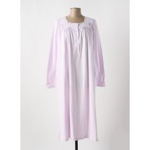 LINCLALOR - Chemise de nuit rose en coton - Femme - Taille 48 - Modz